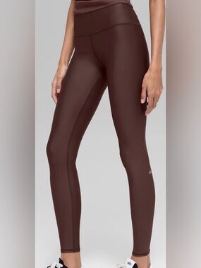 Alo High-Waist Airlift Legging | color: Brownstone | size: XS